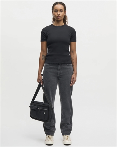 Mads Nørgaard - Grace Jersey June Tee T-Shirt - Black